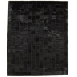 generisch KUHFELL Teppich SCHWARZ Patchwork 120 x 180 cm Fell Teppich