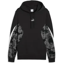 Puma Camo Hoodie Herren Schwarz XS