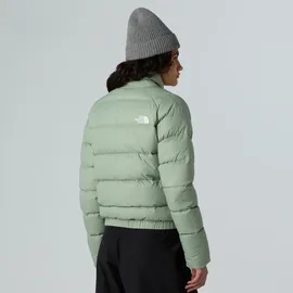 The North Face Daunenjacke THE NORTH FACE "W HYALITE DOWN JKT", Damen, Gr. L, grau (slate moss), Obermaterial: 100% Nylon. Wattierung: 100% Gänsedaunen, normal, Jacken Daunenjacke, mit Gänsedaunenfüllung, leichtes Material, mit Handwärmtaschen