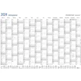 Staedtler Jahresplaner Lumocolor, trocken abwischbar, DIN A1, inklusive Lumocolor correctable F schwarz, aus robustem Kunststoff, 641 YP-1DE 1 St.