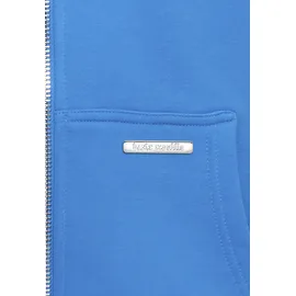 dropsize Bazix Republiq Super Heavy Blank Zip Hoodie - Blau