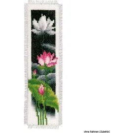 Vervaco Vervaco-Lesezeichen Buddha/Lotus 2er-Set, Zählmuster