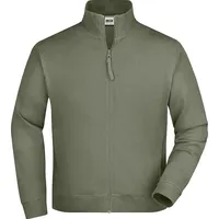 James & Nicholson Sweatjacke JN058, - L - white