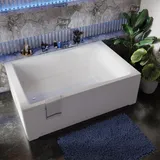 Aquade Hamburg Badewanne 180 x 120 cm (Modell: Hamburg)