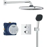 Grohe Vitalio Comfort Duschset Unterputz mit Thermostat Chrom 34882000