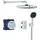 Grohe Vitalio Comfort Duschset Unterputz mit Thermostat Chrom 34882000