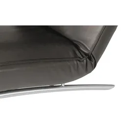KOINOR Relaxliege Leder 70 x 95 x 175 cm Braun elektrisch mit Kissen