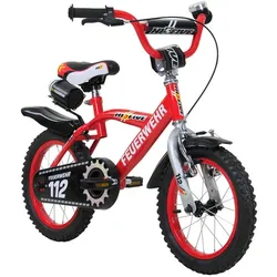 Kinderfahrrad »Hi5«, Rücktrittbremse, 1-Gang - rot