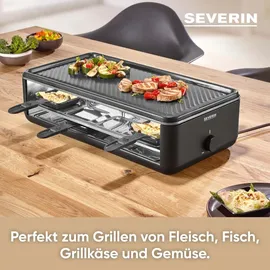 Severin RG 2365 Raclette-Grill für 8 Personen