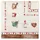 sovie HOME Serviette Nostalgie aus Linclass® Airlaid, 40 x 40 cm, 12 Stück