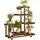 unho Blumenregal mit 6 Ebenen 95 x 25 cm Braun