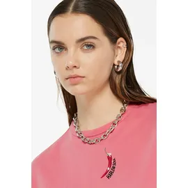 Harlem Soul HARLEM SOUL, Damen, Gr. XXL, blau (glory), Single Jersey, Material: 100% Baumwolle, bedruckt, oversize normal, Rundhals, eingesetzt gerader Abschluss, Shirts Rundhalsshirt, mit Farbverlauf