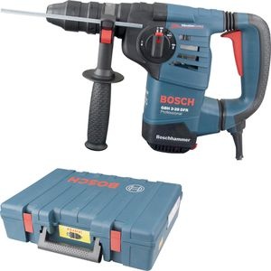 Bosch Bohrhammer GBH 3-28 DFR Professional, SDS+, 800 W, mit Schnellspannbohrfutter und Koffer