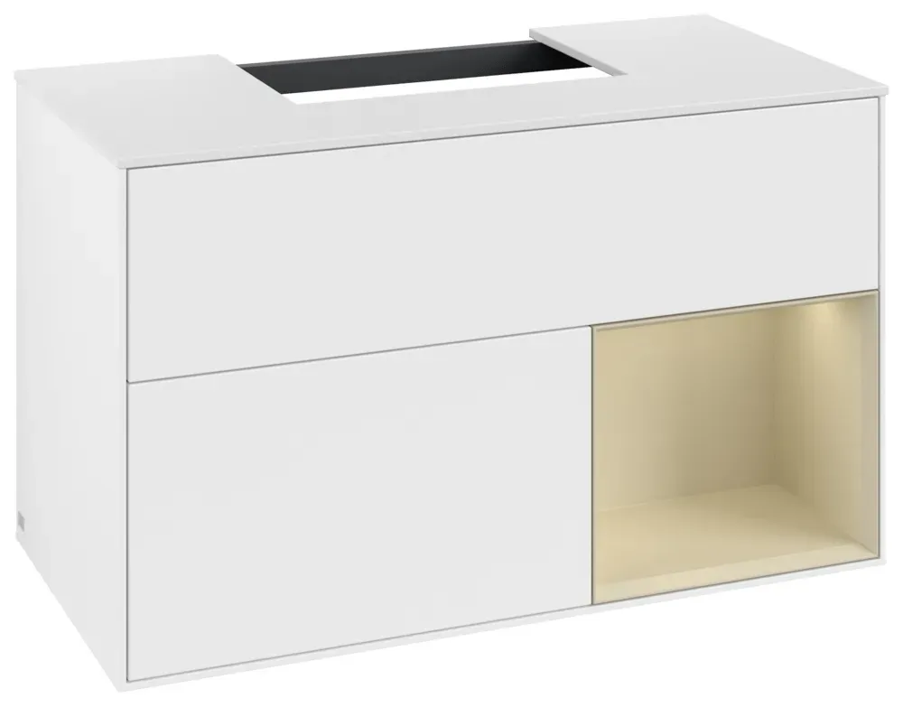 Villeroy & Boch Waschbeckenunterschrank Finion G12 1000x603x501mm m Bel FK/RE/AP: MT/HJ/1 G121HJMT