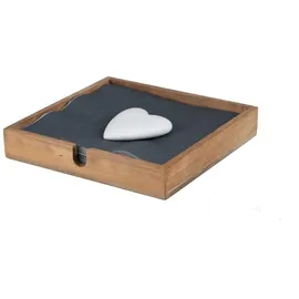 räder Bilderrahmen, 18 x 18 cm, Braun.