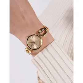 GUESS GW0759L2 CYRKONIE goldene Uhr - Gold