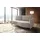 exxpo - sofa fashion Loungesofa EXXPO - SOFA FASHION "Ortis mit toller Kontrastnaht, Solitärmöbel, bequem, schmale Armlehne", beige, B:212cm H:93cm T:114cm, Sofas, Lounge-Sofa, Schlafsofa mit Bettfunktion und Bettkasten, komfortabler Federkern