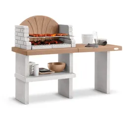 Palazzetti Vasto - Grillkamin - für Holz und Holzkohle