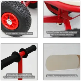 Proregal Bollerwagen BOLLY rot