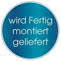 WebaVita Strandkorb Romy Mahagoni Türkis