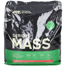 Optimum Nutrition Serious Mass Erdbeere Pulver 5,33 kg