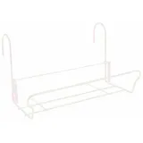 Jardifer Blumenkastenhalter Universal 41,5 x 17 cm weiß