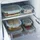 5five simply smart Lunch-Boxen 3er-Set in transparent - 3 große quadratische aufbewahrungsdosen clipeat glas