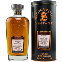 Signatory Vintage Deanston 13 Jahre 1st Fill Sherry Butt No. 900077 - Cask Strength Collection 2008 700ml