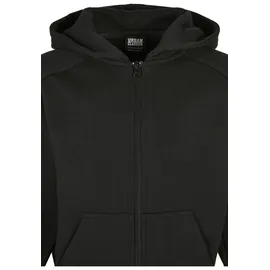 URBAN CLASSICS Reißverschlusspullover Black 134-140 cm