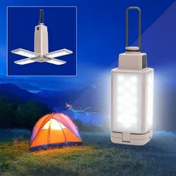 Enva Camping LED Lampe Laterne faltbar - 4400 mAh