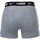 Nike Slips 3 Einheiten Black Swoosh Print / Cool Grey / University Blue S
