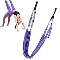 EWFAS Yoga-Schaukel | Aerial Yoga Hängematte | Yogagurte zum Dehnen | Yoga-Inversionsschaukel | Flexibilitätstrainer Backbend Assist Stretch Out Strap für Reha-Pilates-Ballett-Spagat