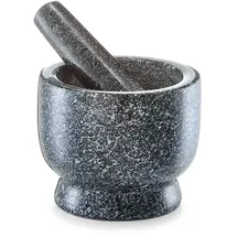 Zeller Present Mörser (Set, Granit, anthrazit