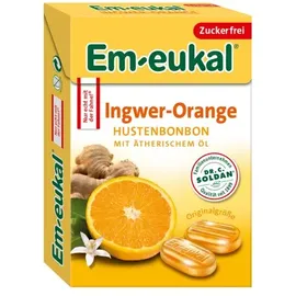 Dr. C. Soldan GmbH Em-eukal Ingwer Orange zuckerfrei Box