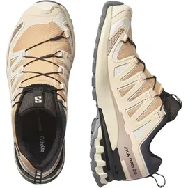 Salomon XA PRO 3D V9 GTX W - GORE-TEX - Damen Wanderschuhe Trail-Running Schuhe 478176 , EU 36 2/3 UK 4 - Beige - 36 2/3