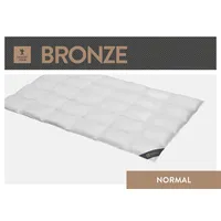 SPESSARTTRAUM Daunendecke Bronze normal, Daunen, 10% Federn 155x200 cm