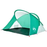 Furnicato Strandzelt Pop Up Meergrün 225x158x115 Cm