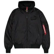 Alpha Industries MA-1 TT Hood black/black L