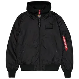 Alpha Industries MA-1 TT Hood black/black L