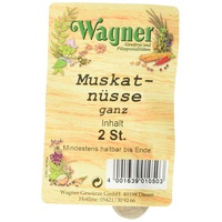 Wagner Gewürze Muskatnüsse ganz, 5er Pack (5 x 15 g)