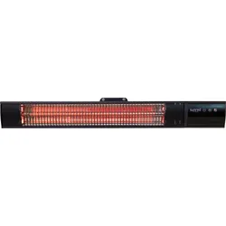 Sunred Terrassenheizer Dark Wall Modell Schwarz 2500 Watt