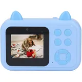 Kinderkamera, 2,4-Zoll-Bildschirm 1080P HD Automatische Fokussierung Farbabstufung und Dimmen Kinder-Digitalkamera USB-Aufladung Sofortbildkamera für Kinder (Blue)
