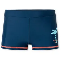 SCHIESSER Badehose Aqua Kids Bade-Shorts Speedo eng blau 104