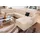 sit&more Wohnlandschaft Kunstleder U-Form 320 cm Beige