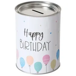 Spardose Happy Birthday Ballons