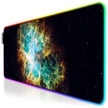 Titanwolf Gaming Mauspad XL Galaxie Grün
