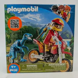 Playmobil The Explorers Motocross-Bike mit Raptor 9431