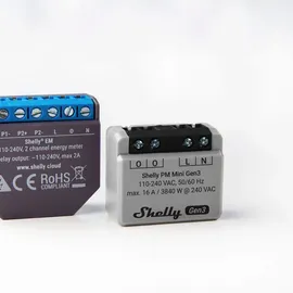 Shelly PM Mini Gen3 WLAN BT, Messgerät