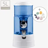 AcalaQuell Mini Wasserfilter (5L) - Kunststoff BPA-Frei blau, Kunststoff, ohne