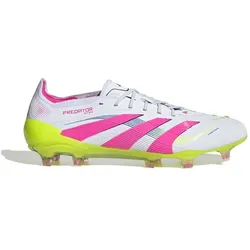 ADIDAS Herren Fussball-Rasenschuhe Predator Elite, FTWWHT/LUCPNK/LUCLEM, 42